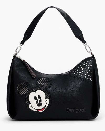 DESIGUAL D2 BAG_MICKEY STUDSTYLE BLAC ΤΣΑΝΤΑ ΓΥΝΑΙΚΕΙΟ - DS0AC24WAXPAF0000000