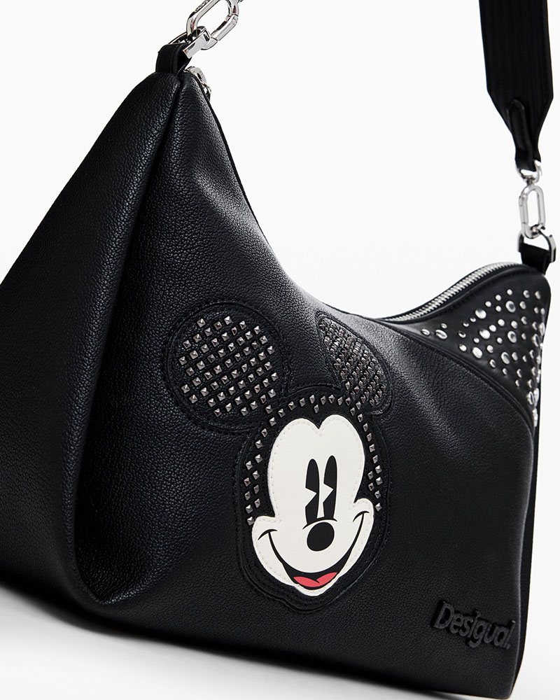 DESIGUAL D2 BAG_MICKEY STUDSTYLE BLAC ΤΣΑΝΤΑ ΓΥΝΑΙΚΕΙΟ - DS0AC24WAXPAF0000000