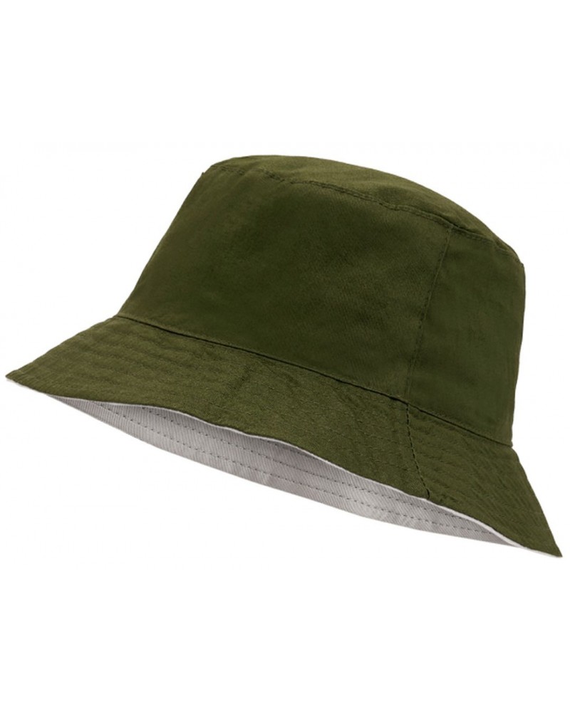 BOBOLI Hat twill  safari  unisex reversible - 490306