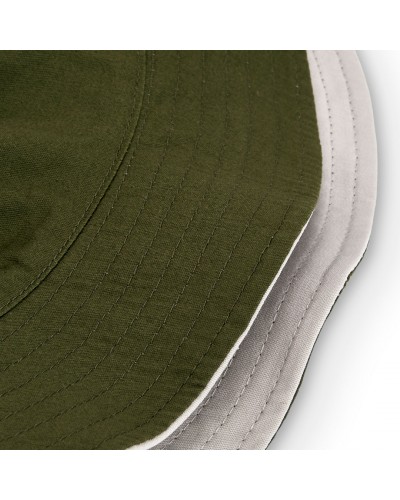 BOBOLI Hat twill  safari  unisex reversible - 490306