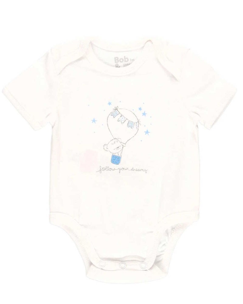 BOBOLI Pack 2 bodys - organic for baby - 17B202