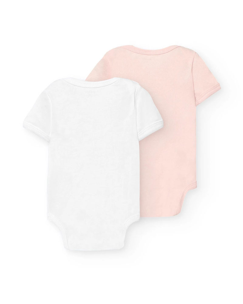 BOBOLI Pack 2 bodys - organic for baby - 17B202