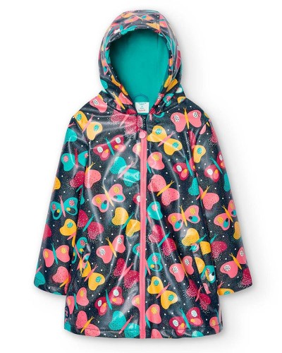 BOBOLI Hooded raincoat for girl - 290157