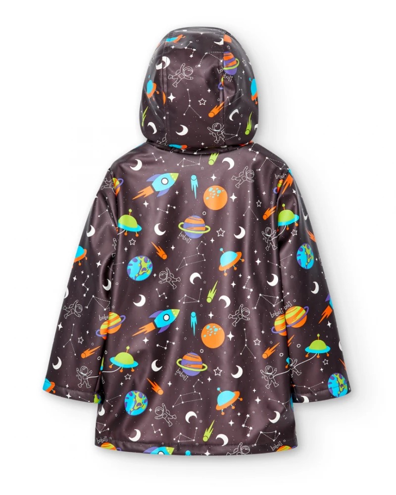 BOBOLI Hooded raincoat unisex - 390125