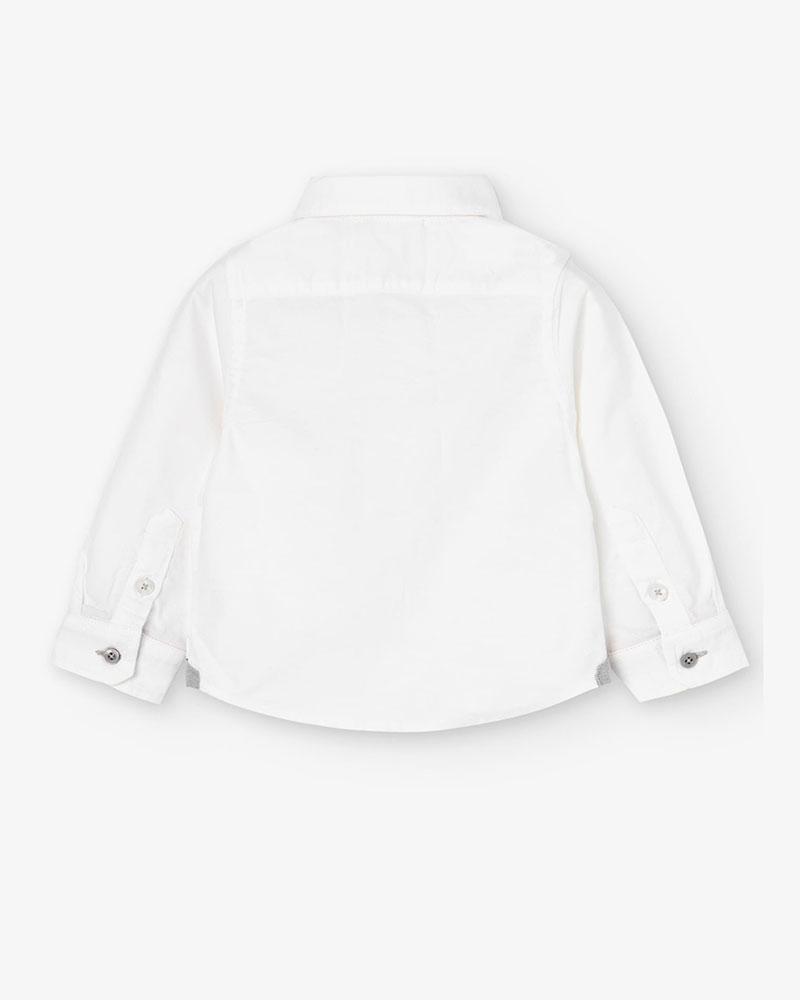 BOBOLI Oxford long sleeves shirt for baby -BCI - 717049