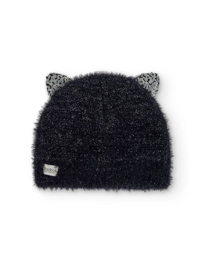 BOBOLI Knitwear hat "kitten" for girl - 490430