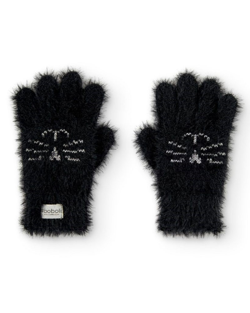 BOBOLI Knitwear gloves "kitten" for girl - 490452