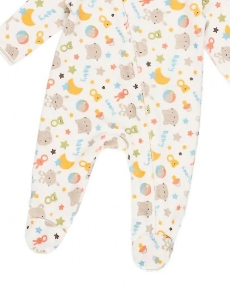 BOBOLI Velour play suit for baby - organic - 25B101