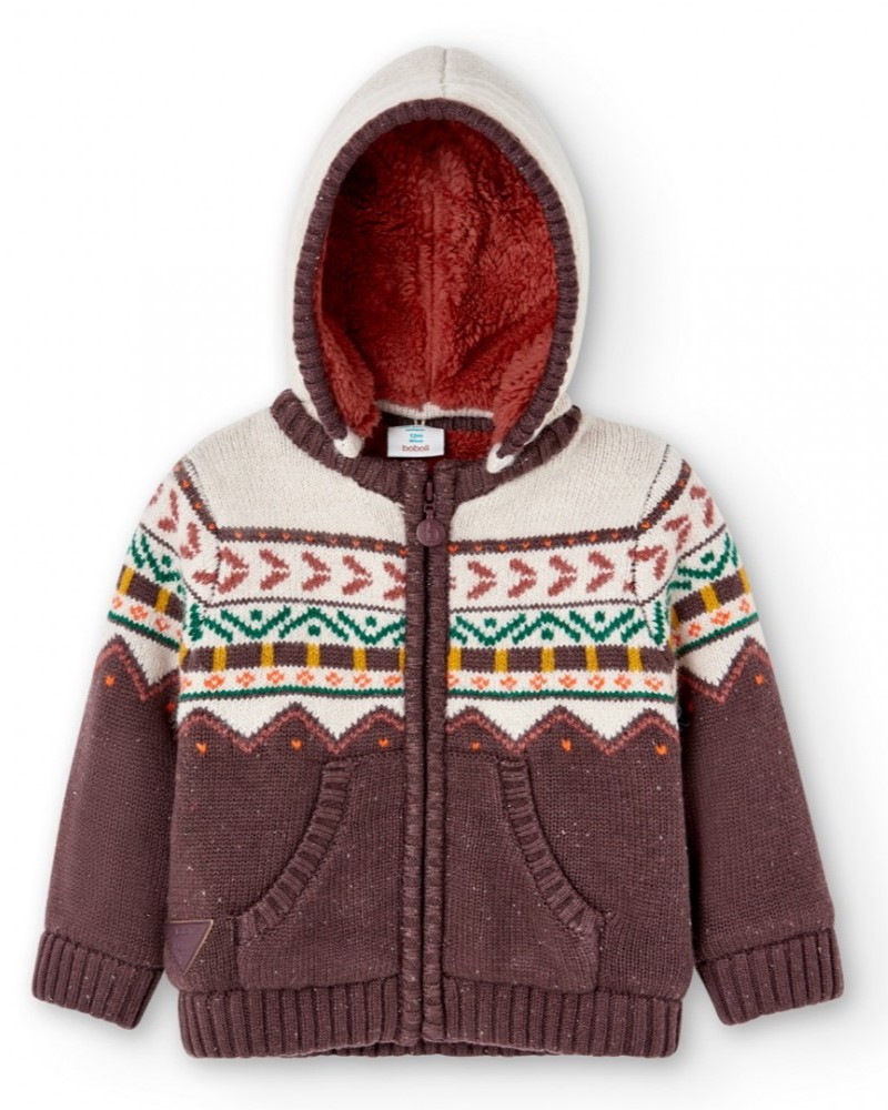 BOBOLI Knitwear jacket for baby boy - 317146