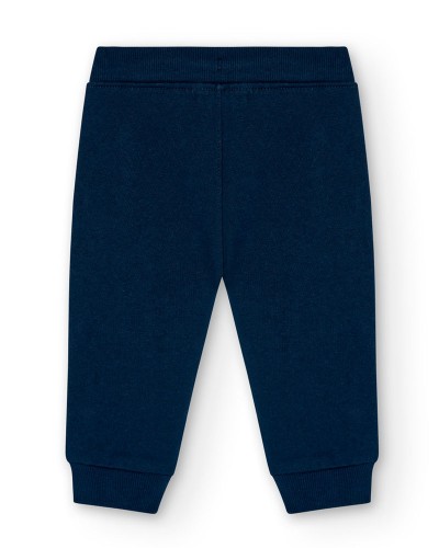 BOBOLI Fleece trousers for baby boy -BCI - 347082