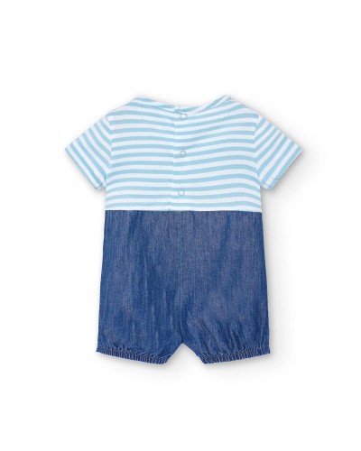 BOBOLI Knit play suit combined for baby -BCI - 108133