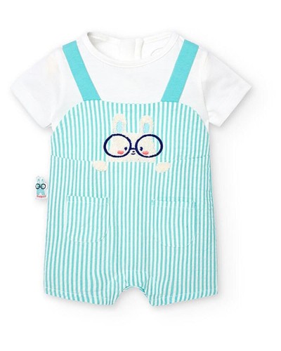 BOBOLI Knit play suit combined for baby -BCI - 118167