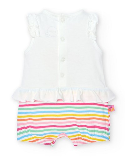 BOBOLI Combined play suit for baby girl -BCI - 148081