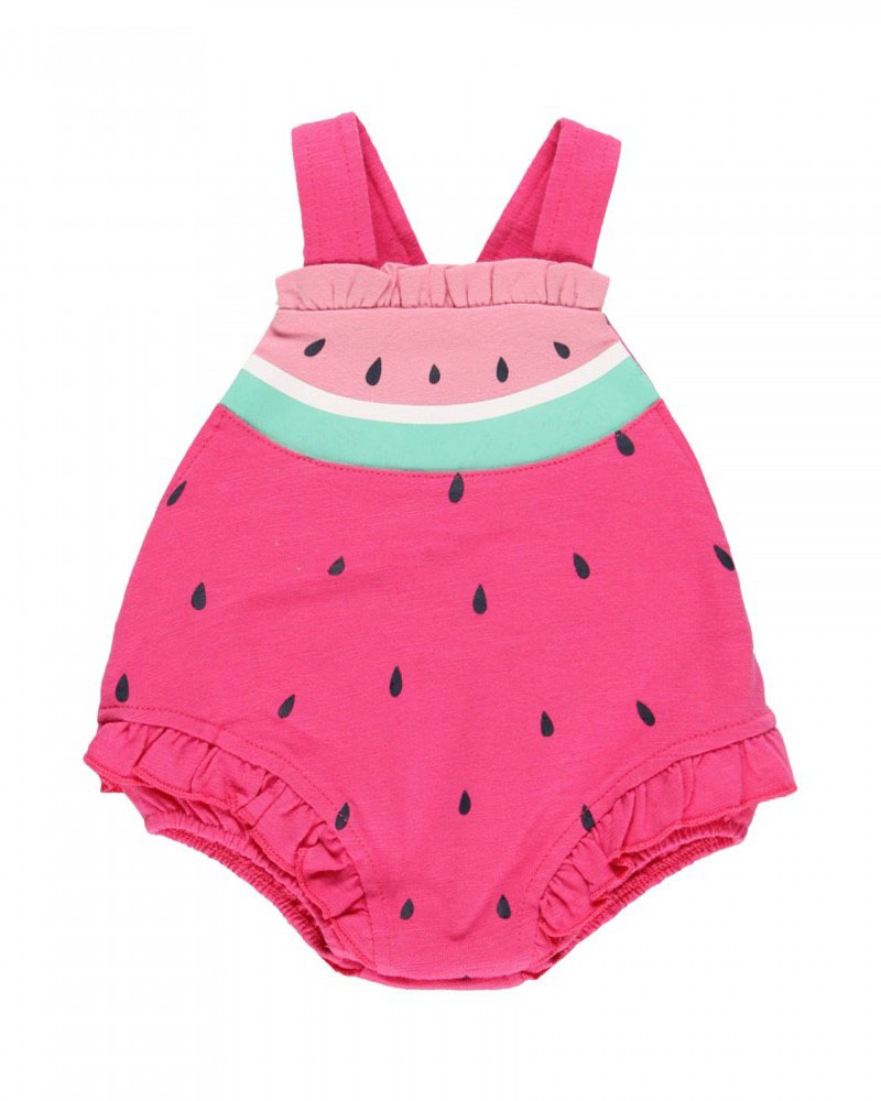 BOBOLI Knit play suit for baby girl -BCI - 148070