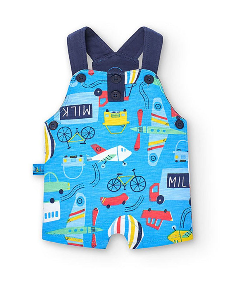 BOBOLI Set knit printed for baby -BCI - 148171