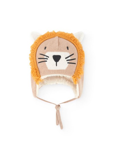 BOBOLI Knitwear hat lion for baby -BCI - 190527