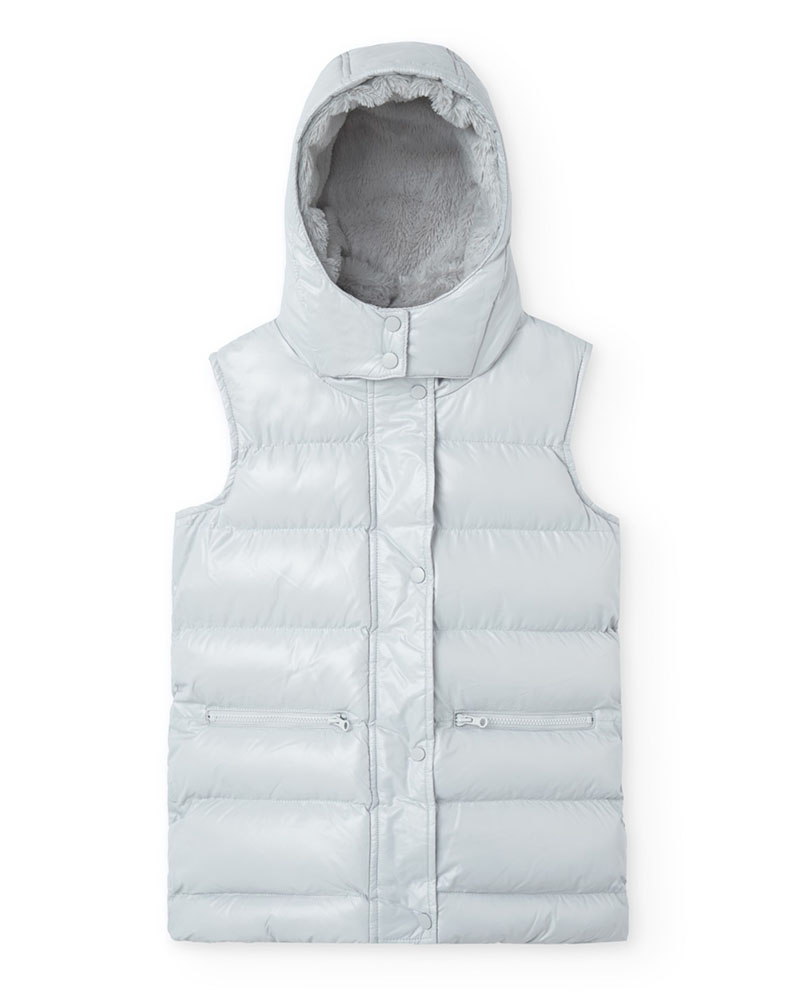 BOBOLI Technical fabric vest for girl - 439007