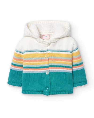 BOBOLI Knitwear jacket for baby boy -BCI - 119191