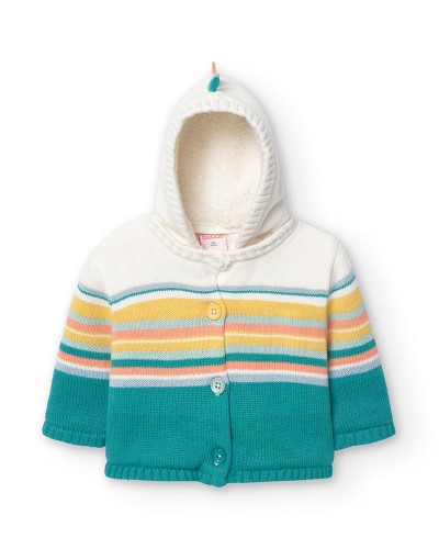 BOBOLI Knitwear jacket for baby boy -BCI - 119191