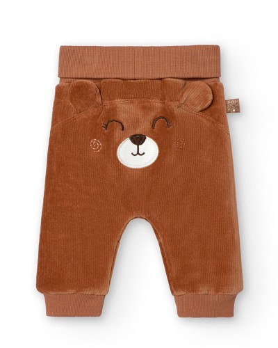 BOBOLI Corduroy trousers knit for baby -BCI - 129169