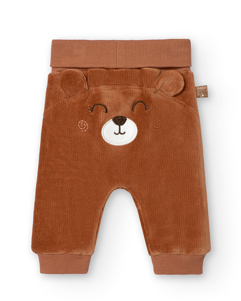 BOBOLI Corduroy trousers knit for baby -BCI - 129169