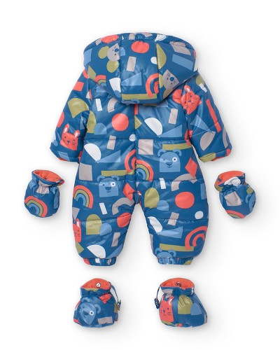 BOBOLI Technical fabric babygrow for baby - 139070