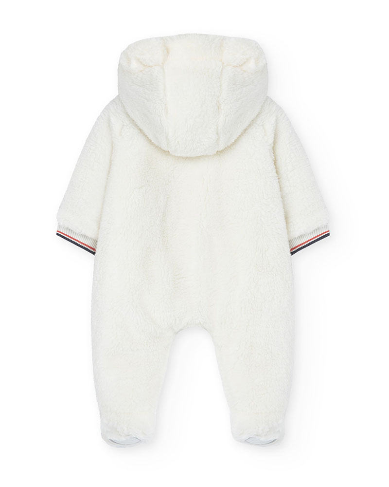 BOBOLI Play suit fur for baby hooded - 149004