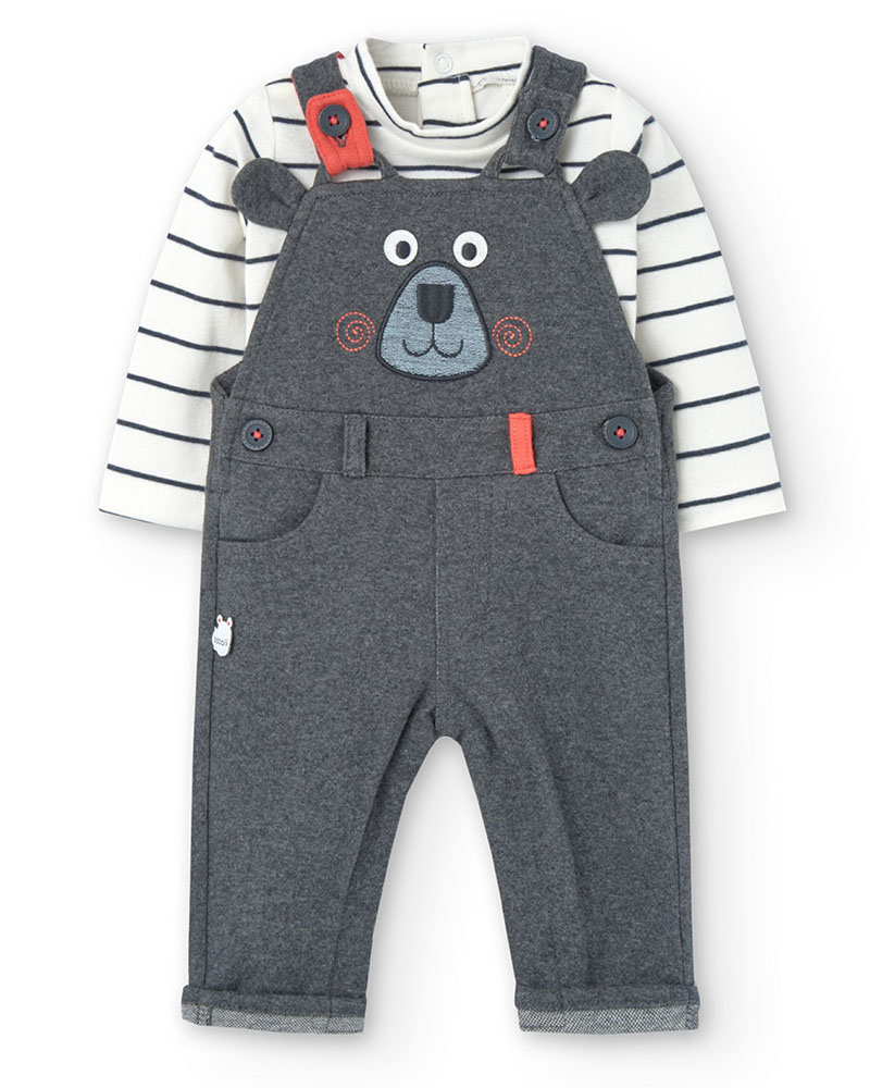 BOBOLI Set knit for baby boy -BCI - 149105