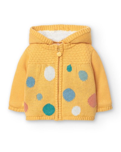 BOBOLI Knitwear jacket for baby girl -BCI - 119102