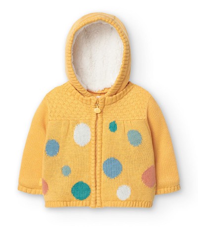 BOBOLI Knitwear jacket for baby girl -BCI - 119102