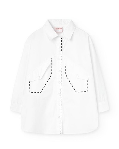 BOBOLI Poplin shirt for girl -BCI - 459110