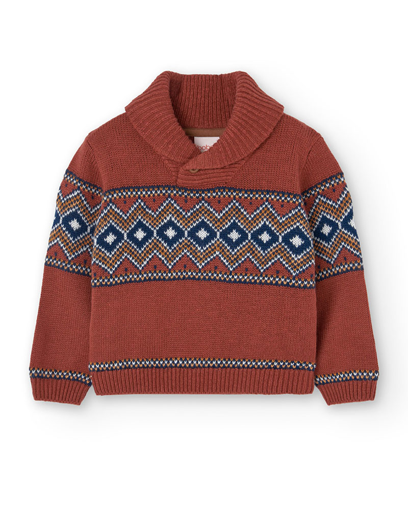 BOBOLI Knitwear pullover for baby boy - 719030