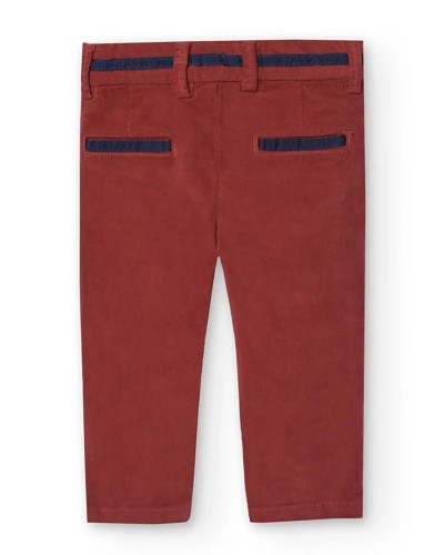 BOBOLI Microcorduroy trousers for baby boy -BCI - 719029