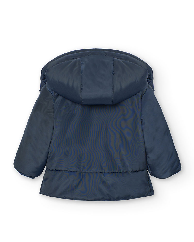 BOBOLI Technical fabric parka for baby boy - 719164