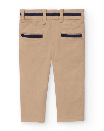 BOBOLI Microcorduroy trousers for baby boy -BCI - 719029