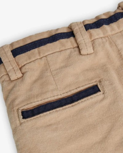 BOBOLI Microcorduroy trousers for baby boy -BCI - 719029