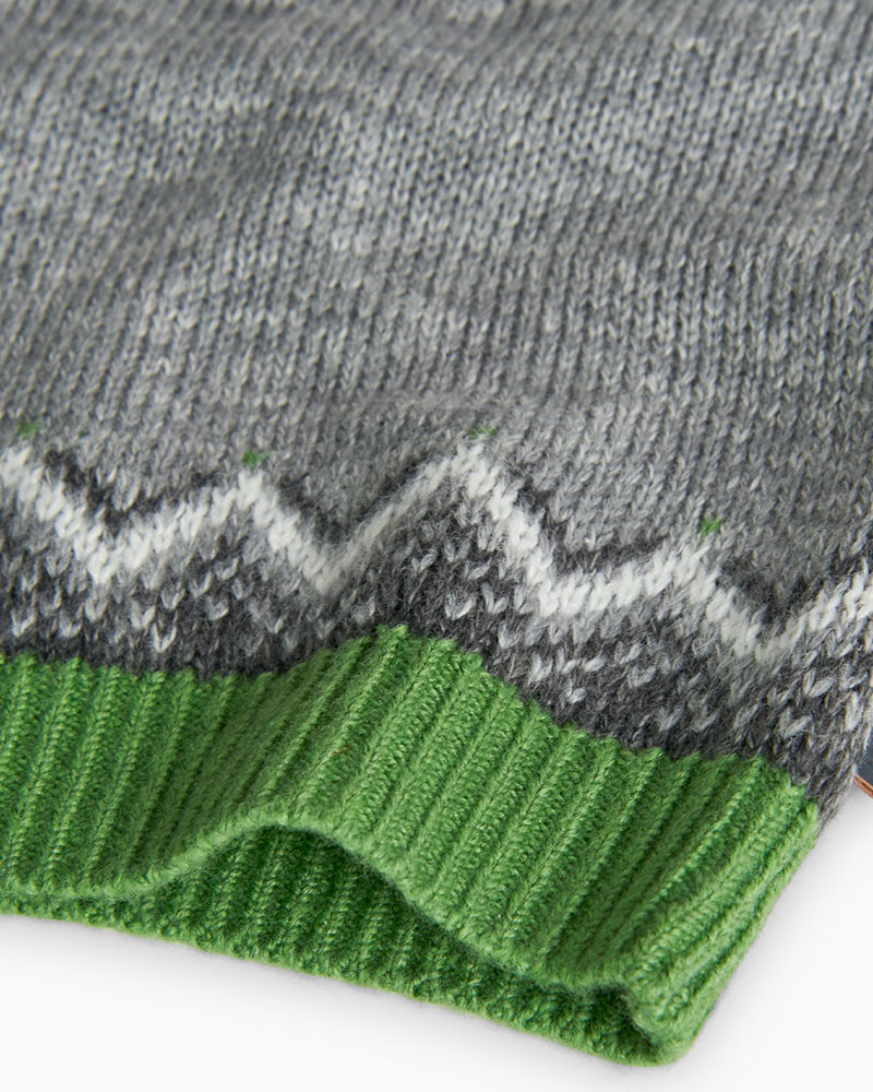 BOBOLI Knitwear pullover jacquard for baby boy - 719209