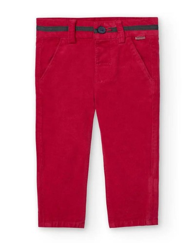 BOBOLI Microcorduroy trousers for baby boy -BCI - 719029