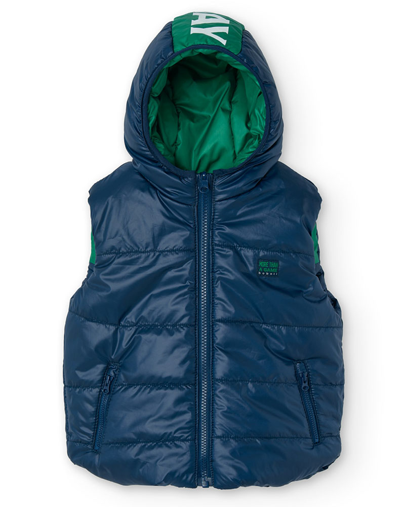 BOBOLI Technical fabric vest for boy - 509127