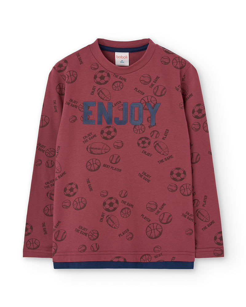 BOBOLI Knit t-Shirt for boy -BCI - 509060