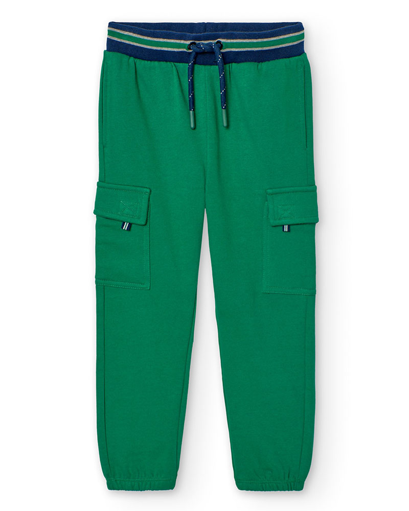 BOBOLI Fleece trousers for boy -BCI - 509161