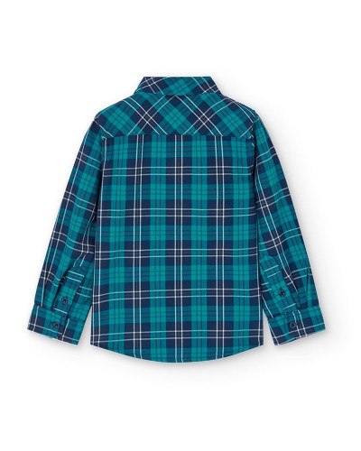 BOBOLI Shirt check for boy - 529253