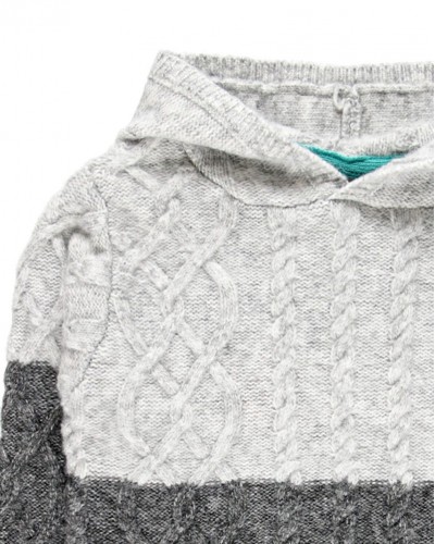 BOBOLI Knitwear pullover hooded for boy - 529220