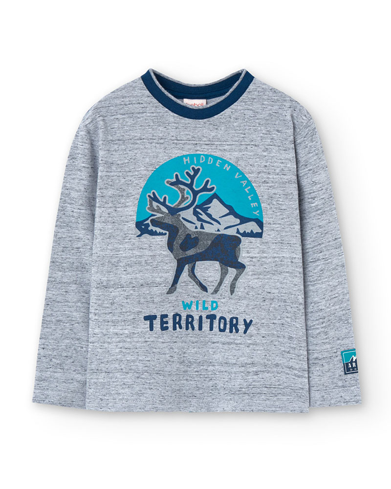 BOBOLI Knit t-Shirt for boy -BCI - 529163