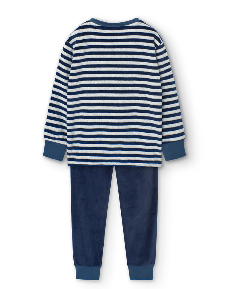 BOBOLI Velour pyjamas for boy -BCI - 939135