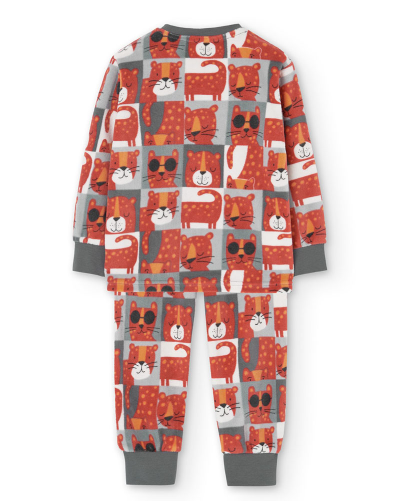 BOBOLI Velour pyjamas for boy -BCI - 939168