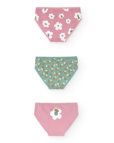 BOBOLI Pack 3 knickers for girl -BCI - 929145