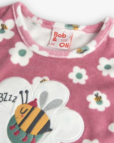 BOBOLI Velour pyjamas for girl -BCI - 929123