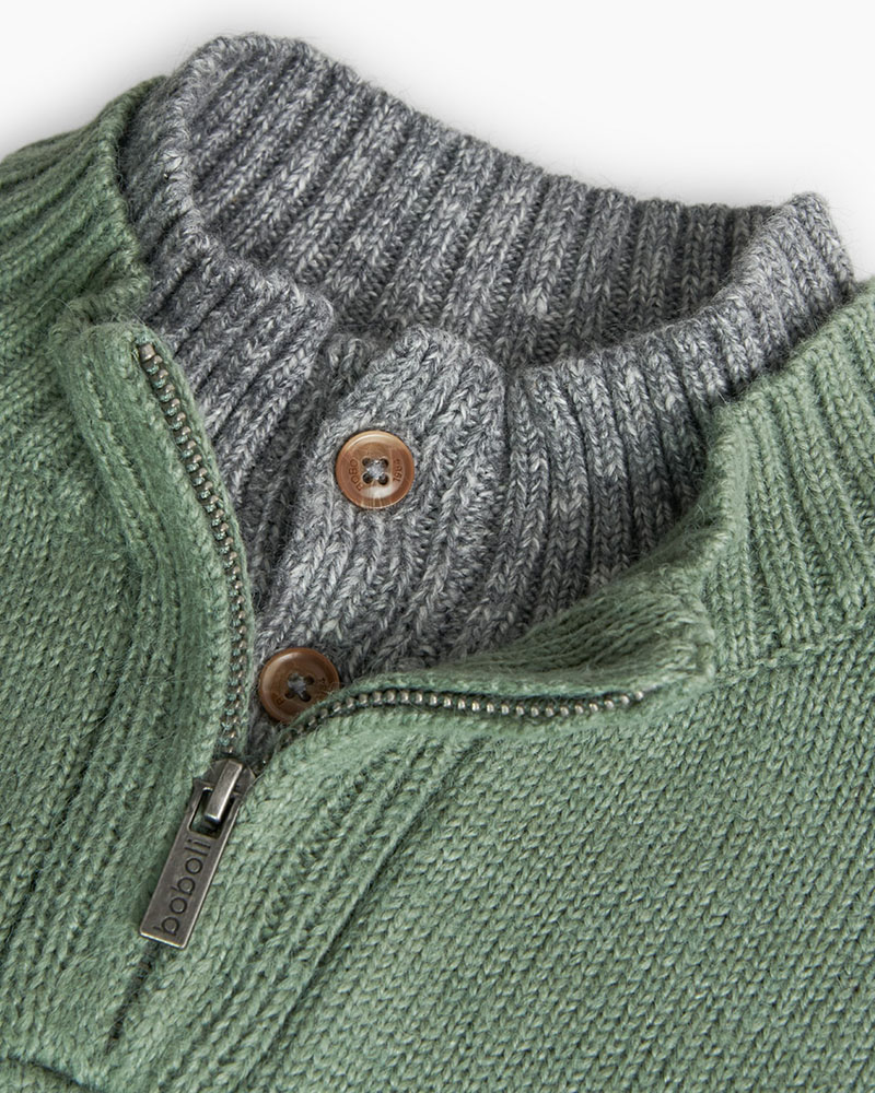 BOBOLI Knitwear pullover for boy -BCI - 739357