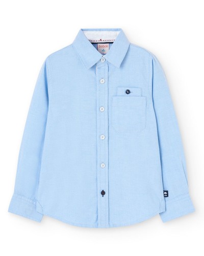 BOBOLI Oxford long sleeves shirt for boy -BCI - 739368